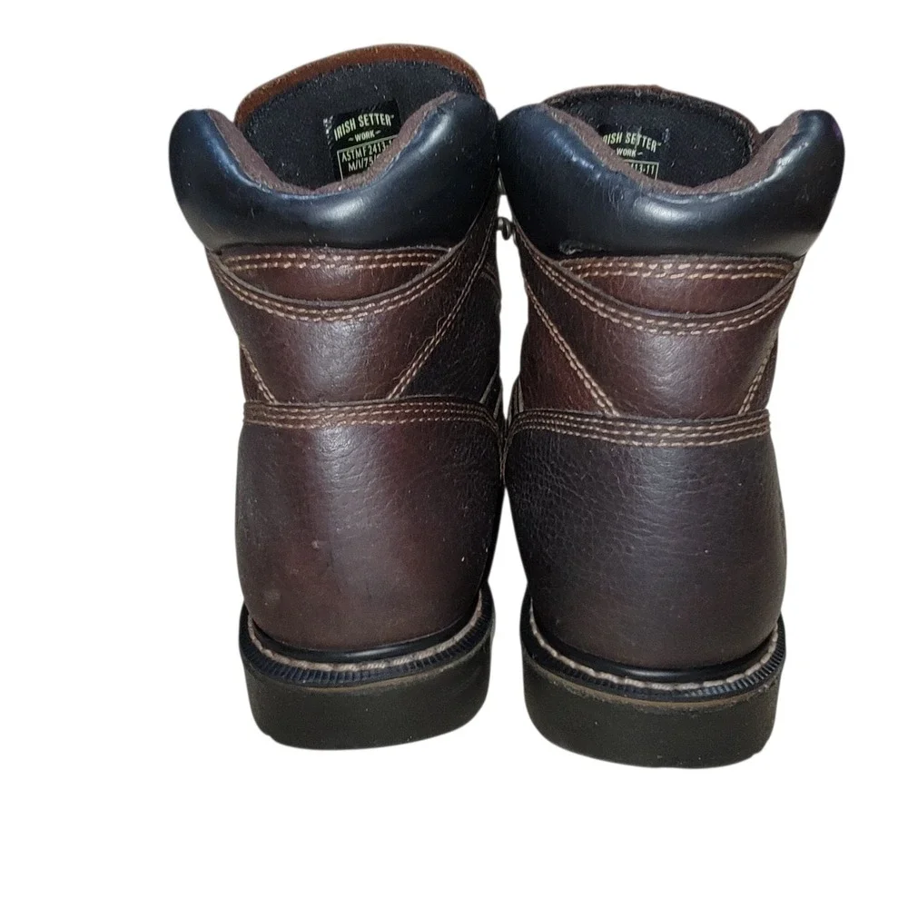 Red Wing Irish Setter 83624 Farmington Steel Toe Men's Leather Work Boots Sz 12D